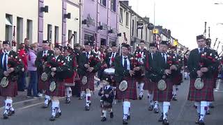 Trillick amp Lisbeg Pipe Bands  Cavanaleck Pipe 2019 [upl. by Ekyt]