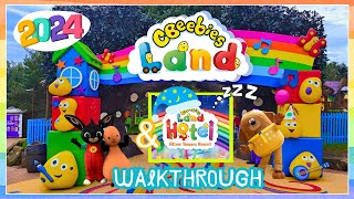 The Ultimate Cbeebies Land and Hotel Walkthrough Tour  Alton Towers [upl. by Eiramlirpa]