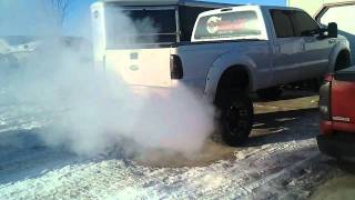 2011 FORD powerstroke 18 Cold start [upl. by Santoro888]