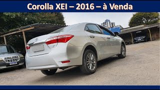 Corolla XEI  2016 à Venda [upl. by Louth]