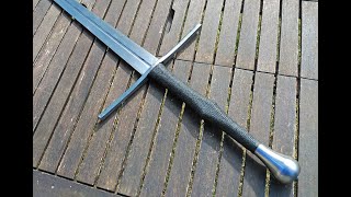 Black Fencer Longsword  Steel Generation  Review [upl. by Kcirted194]