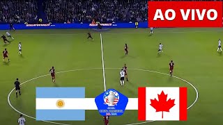 ONDE ASSISTIR ARGENTINA X CANADÁ AO VIVO  COPA AMÉRICA 2024 [upl. by Hightower277]