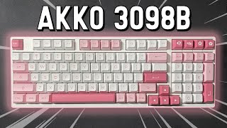 The Perfect Wireless Keyboard  Akko 3098B Prunus Lannesiana Review [upl. by Yanehs476]