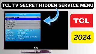 TCL Tv Service Mode [upl. by Trilby]