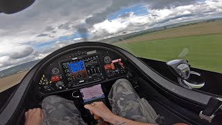 TARRAGON Aircraft Start on wet grass field  THE SKYMONKEYYYs France Campaign  Pilot view [upl. by Llehcor]