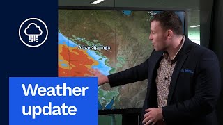 National Weather Update 1 August 2024 Rainband spreading across Australia [upl. by Nore]