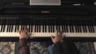 How to play quotAlone in the Ringquot from Rocky on piano [upl. by Kilar]