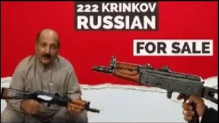 222 Krinkov Original Rifle AKS 74U Russian For Sale amp Information Ak Arms Company [upl. by Tiat137]