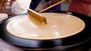 Top 10 Crepes Popular Videos  Korean Street Food [upl. by Hansiain]