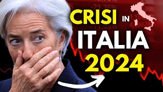 ITALIA in crisi entro il 2024 Cosa sta succedendo alla nostra economia [upl. by Cote]