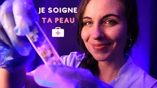 ASMR MEDICAL  Roleplay DERMATOLOGUE 🩹🧪 Analyse et traitement de la peau [upl. by Kcirdorb]