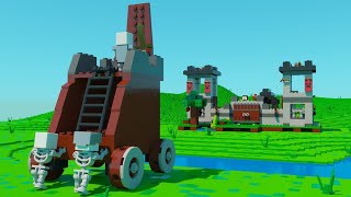 LEGO MINECRAFT The Fortress Complete Video [upl. by Alabaster435]