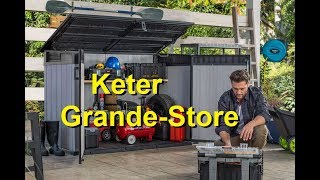 Keter GrandeStore מחסן גינה גרנדה כתר [upl. by Philina465]