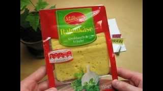 LIDL Milbona Rahmkäse Knoblauch Kräuter cream cheese garlic herbs [upl. by Llenoil730]