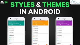 Android Style and Theme What is this and How to Implement  Android App Development Tutorial [upl. by Araes122]