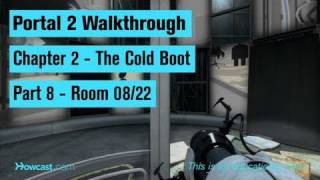 Portal 2 Walkthrough  Chapter 2  Part 8 Room 0822 [upl. by Almita]