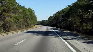 Interstate 10  Florida Exits 56 to 70 eastbound [upl. by Onairotciv791]