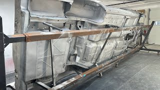 Sandblasting and Epoxy Priming  65 Lincoln Continental [upl. by Chapman954]