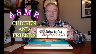 ASMR CRISPY CRUNCHY CHICKEN WITH FRIENDS WHISPER VIDEO [upl. by Emilee]