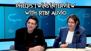 James and Oliver Phelps interview with rtbf Auvio [upl. by Ronoel]