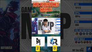 MPL PHILIPPINES WEEK 6 BLACKLIST INTERNATIONAL VS RSG PHILIPPINES [upl. by Seena741]