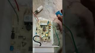 Voltas window Inverter AC fan speed problem capacitor change [upl. by Alahc144]