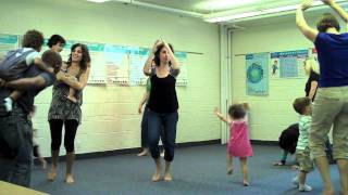 Toddlers music and dance moving high and low to musical cues [upl. by Ydnir]