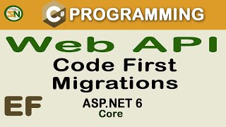 How to use EF Code First Approach and Migrations to create a ASPNET 6 Web Api using MS SQL Server [upl. by Enajyram629]