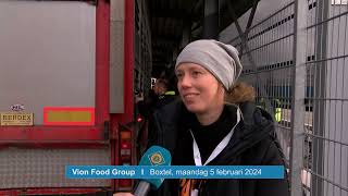 Vreedzame actie Animal Save Nederland bij VION in Boxtel [upl. by Helbon]