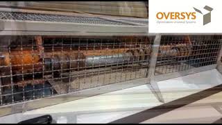 VIDEO OVERSYS U54320520 FOSBER ROTARY SHEAR  FOSBER SLITTER SCORER 2500MM 98quot LHDPG [upl. by Yleve]