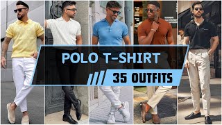 35 Ways to Style Polo TShirts for Summer 2024  Mens Fashion [upl. by Brozak]