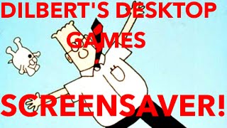 DILBERTS DESKTOP GAMES SCREENSAVER [upl. by Tonneson38]