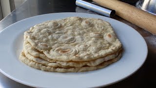 Lebanese Mountain Bread  How to Make LebaneseStyle Flatbread [upl. by Ellennahs418]