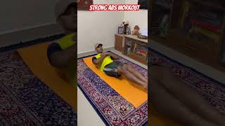 Strong abs workout🔥🔥🔥🔥fitness motivation strongabs youtube shorts viral video [upl. by Aeli668]