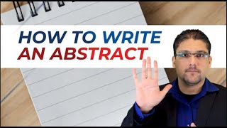 🔥 How to Write an Abstract LIKE A PRO 📚✍️ [upl. by Hughett446]