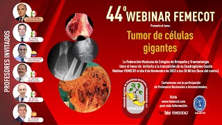 44o Webinar FEMECOT Tumor de células gigantes [upl. by Loveridge900]