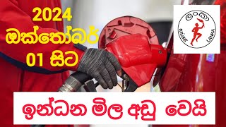 Fuel Prices in sri lanka  ඉන්ධන මිල අඩු කරයි  Thel mila [upl. by Ardnak418]