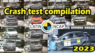 Crash Tests – Every Car Tested in 202322 LatinNCAP [upl. by Cozza]