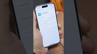 How share your WiFi password QUICKLY in iOS 18 with a QR code ios18 shorts [upl. by Eceinert481]