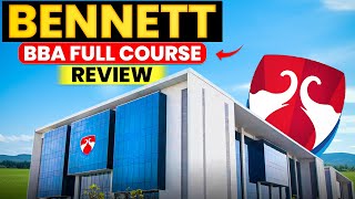 BBA course full review 📄 BENNETT UNIVERSITY🏛️ [upl. by Nailliw]