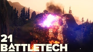 Lets Play BattleTech Backer Beta 21  Optimale Kampfentfernung DeutschGermanOV [upl. by Keryt]