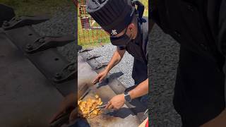 Cooking Hibachi On The Jobsite [upl. by Eittap]