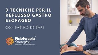 3 esercizi per ridurre il REFLUSSO GASTROESOFAGEO [upl. by Yasmine]