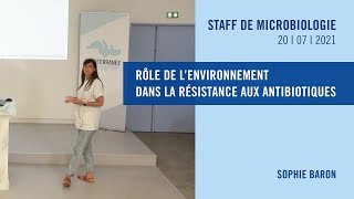 Rôle de lenvironnement dans la résistance aux antibiotiques [upl. by Sumner]