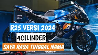 YAMAHA R25 VERSI TERBARU 2024❌ KALO GAK GANTENG KETERLALUAN😂⁉️ [upl. by Sela588]