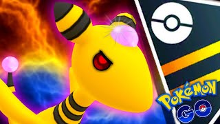 Shadow Ampharos SHOCKING everyone in Ultra GO Battle League for Pokemon GO [upl. by Cinelli21]