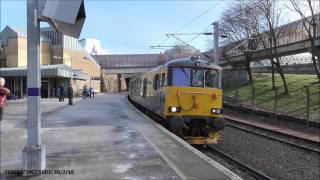 73968 TnT 73967  5B01 Polmadie  Oban Caledonian Sleeper ECS 28216 [upl. by Ak]