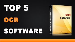 Best OCR Software  Top 5 List [upl. by Hairahcaz]