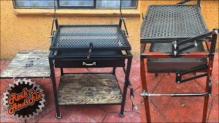 Como hacer una Parrilla Giratoria paso a paso  Homemade Rotating Grill [upl. by Joan]