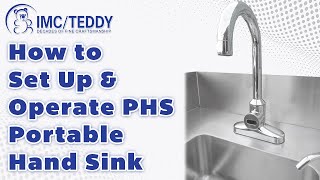 Updated for 2024 How to Set Up amp Operate PHS Portable Hand Sink [upl. by Philender951]